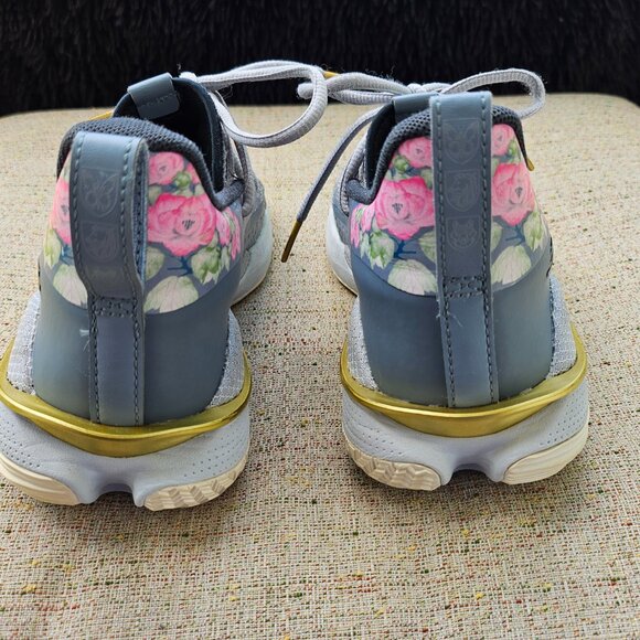 Under Armour Women Shoes Stephen Curry 7 Chinese New Year Floral  Lace Up 6.5Y - Picture 10 of 15
